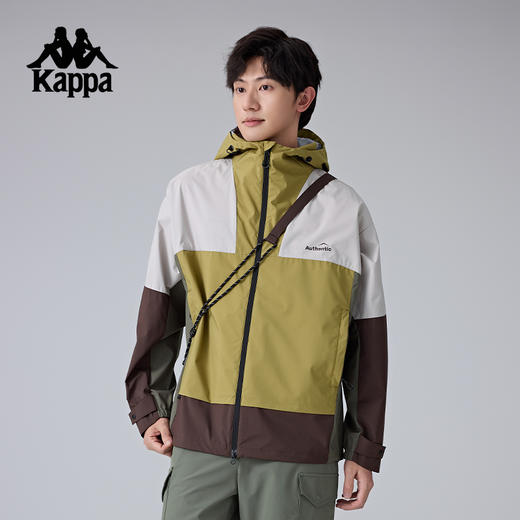 Kappa卡帕背靠背2025新款运动防风衣男款户外防泼水夹克外套上衣K0F12FJ73 商品图0