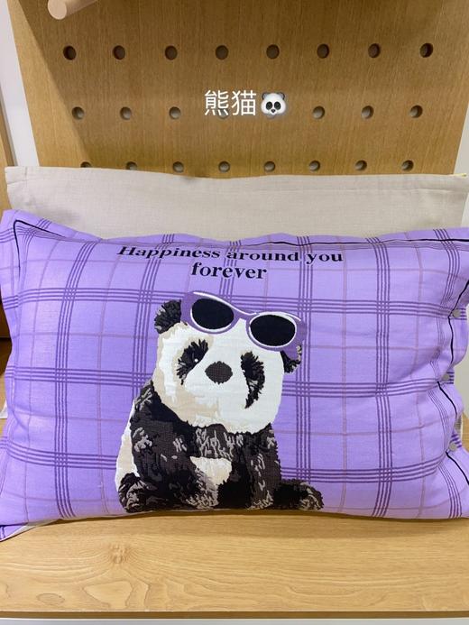 100%全棉纱布枕巾/枕套 A类一等品 新疆长绒棉纱布枕套正反两面可用 水洗色织蓬松柔软 吸湿透气 商品图2