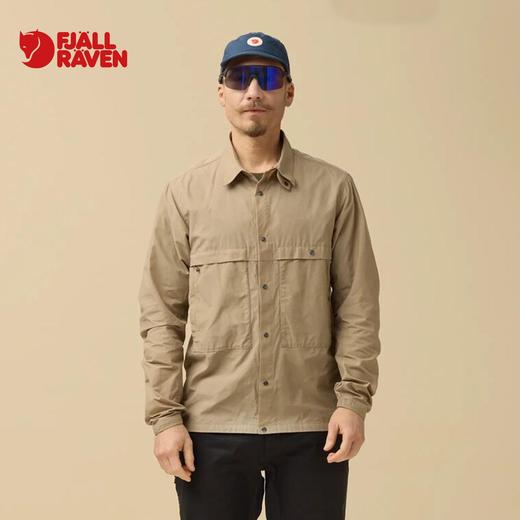 北极狐 男士户外轻量防风骑行夹克 2025春夏防泼衬衣外套12500170 商品图0