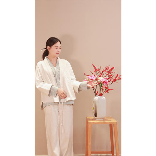 【抖音专属】新芷•新中式上衣（25710003白玉堂） 商品图2