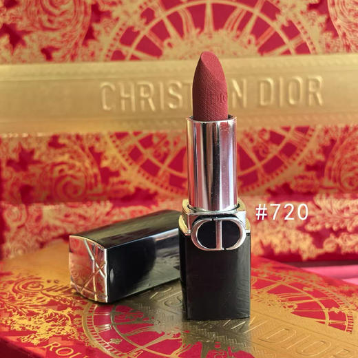 【双12嗨购节】【全球购*送礼盒礼袋】Dior迪奥口红小样礼盒新款（蛇年限定1.5g*5)丝绒 #188+丝绒 #217+丝绒 #228+丝绒 #720+丝绒 #999 商品图13
