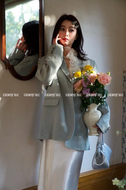 【门店同款】ENJOY春季“绮梦繁花”后标两扣西装 160793863 商品图1