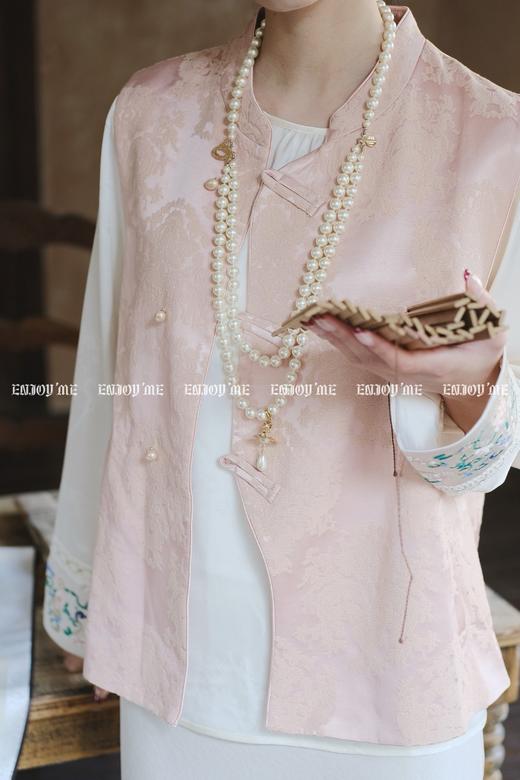 【门店同款】ENJOY春季云敛-春光推盏暗香盈袖中式上衣 161094132 商品图3