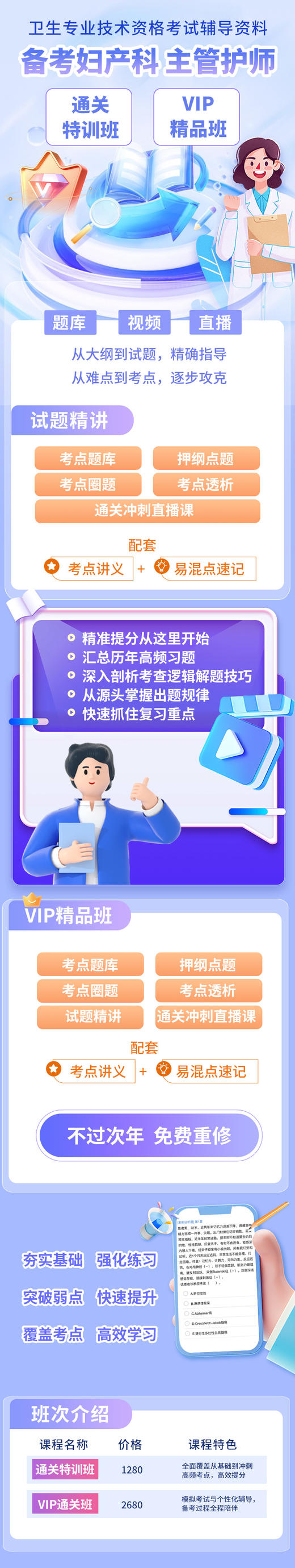 呗呗医生—2025妇产科主管护师【班次详情】 商品图1