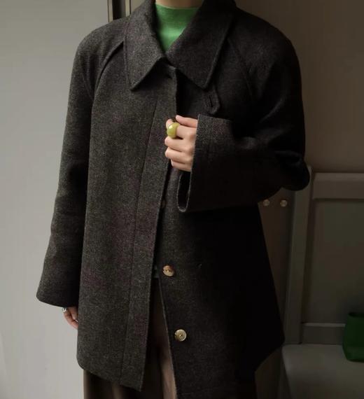 特价福利  不退换  重磅！英国进口MOON粗纺羊毛大衣  长款/短款 商品图1