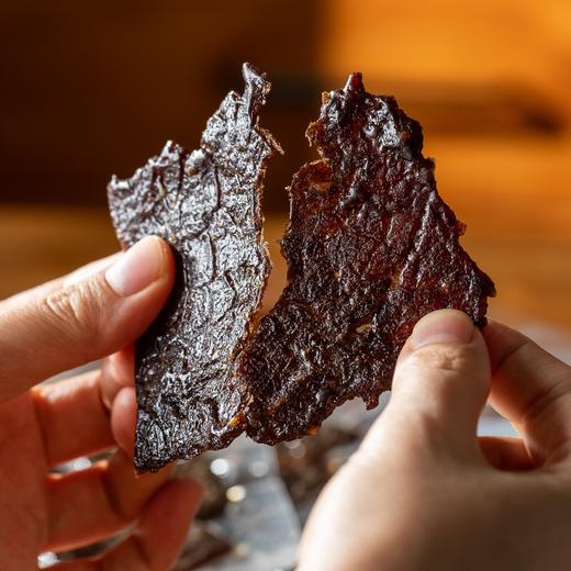 潮汕原切牛肉脯/猪肉脯|原片厚切，口口回香，嚼劲十足！ 商品图1