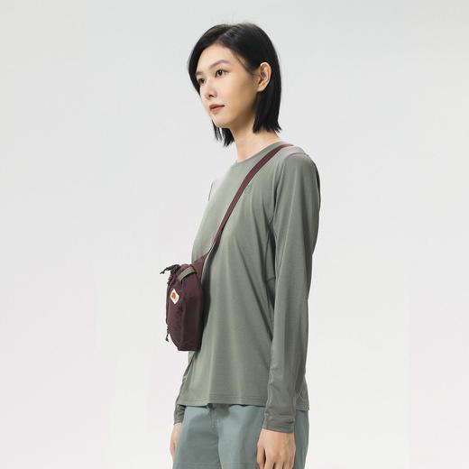 北极狐 女士户外休闲长袖T恤 2025春夏运动轻量快干上衣14600161 商品图1