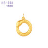 灵蛇献瑞 平安扣 足金转运珠国潮中国风黄金生肖蛇宝宝礼物MEMORA诗普琳HP827301、HP827401、HP827901 商品缩略图4