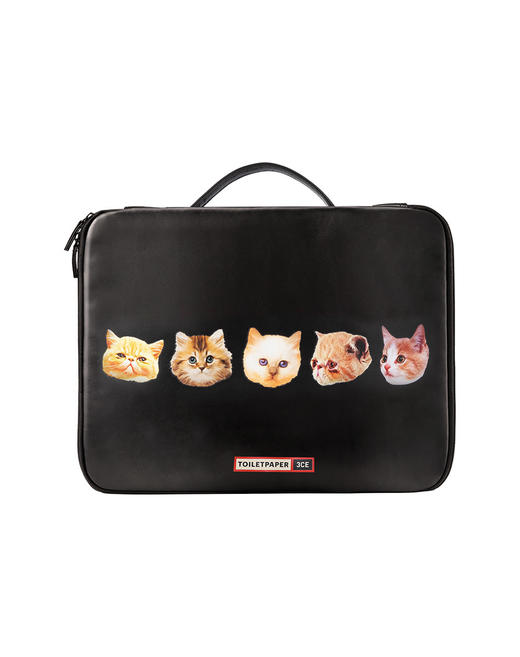 6975313110453 三熹玉3CE 三熹玉 猫猫黑色电脑包 38*28*25 cm 商品图1
