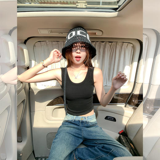 <曾小咸推荐>现货秒杀！微信超特价！百搭背心吊带 日常79.99 立减40 秒杀39.99！ 商品图2