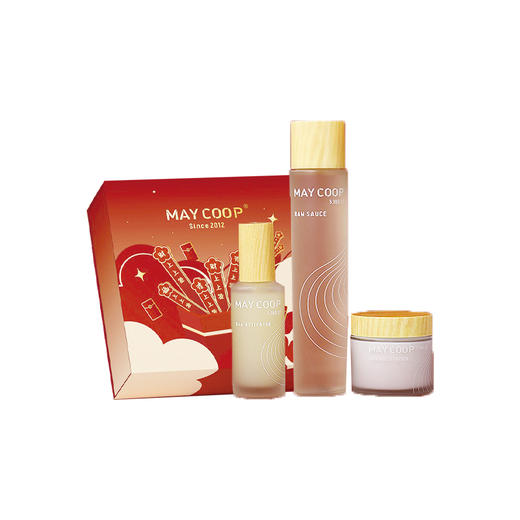 枚柯上上签套盒（细肤液+霜+精华露） 商品图0