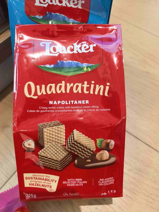 莱家榛子味粒粒装威化饼干榛子味05918 商品图0