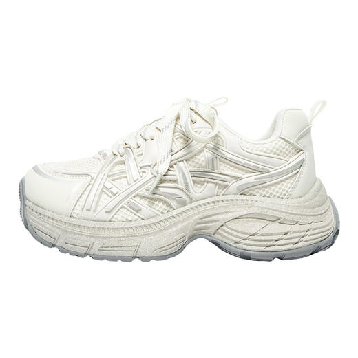 IEF/爱依服2025  厚底老爹鞋女网面透气休闲运动鞋百搭增高单鞋5338 商品图5