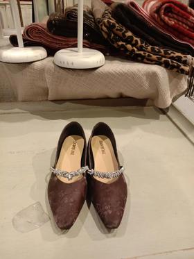 【门店同款】ENJOY秋季尖头新中式带钻单鞋 158795827