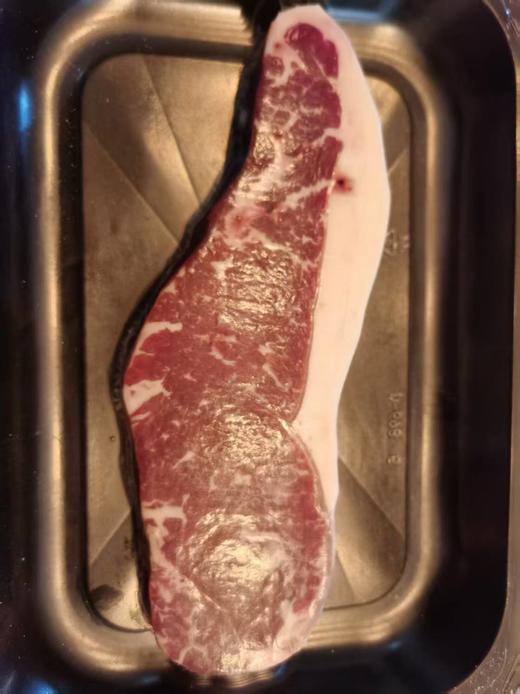 大黄鲜森原切西冷牛排500g*2包送研磨瓶 商品图3