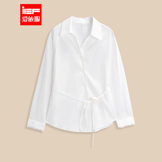 IEF/爱依服2025上衣 春季 韩版高个子通勤风小众设计感中衬衫BG0132 商品图0