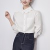 【高货wl】全新升级【铂金会员257/天猫339/差价82】(64633) 洛诗琳法式时尚刺绣翻领上衣2025春季高级感棉质长袖衬衫 商品缩略图1