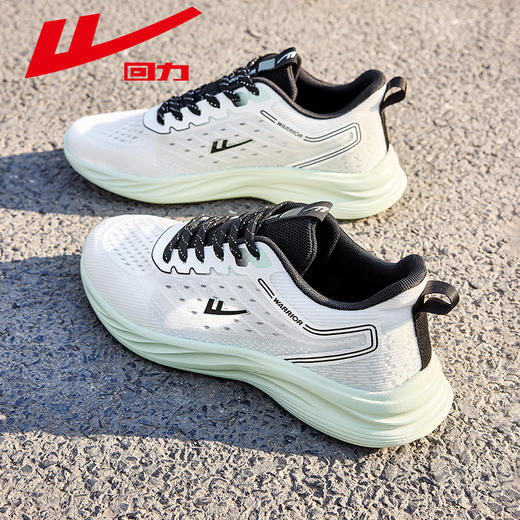 回力男鞋新款运动鞋春季软底缓震跑步鞋男款轻便休闲网面鞋子1031 商品图1