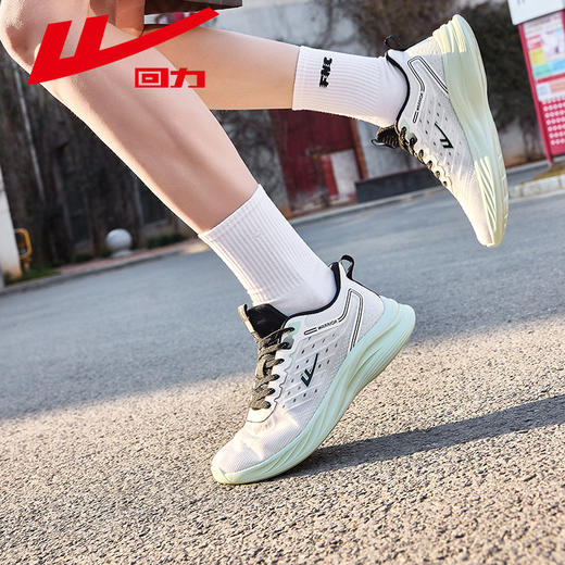 回力男鞋新款运动鞋春季软底缓震跑步鞋男款轻便休闲网面鞋子1031 商品图9