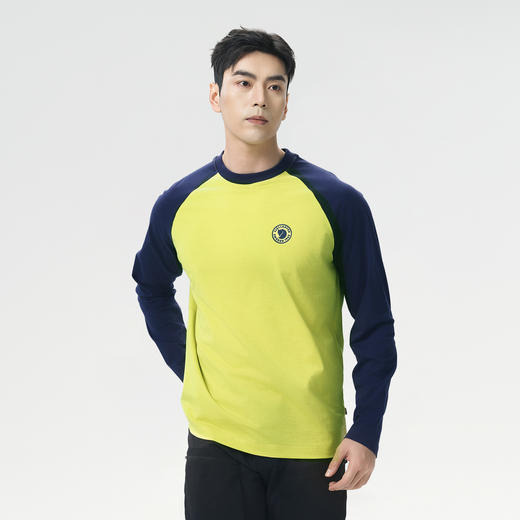 北极狐 男士户外休闲衣保暖运动长袖T恤 2025新款打底衫012511014 商品图3