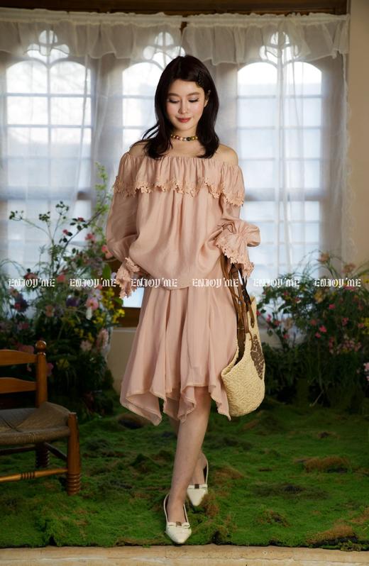 【门店同款】ENJOY春季带金属蝴蝶结尖头单鞋 160744236 商品图0