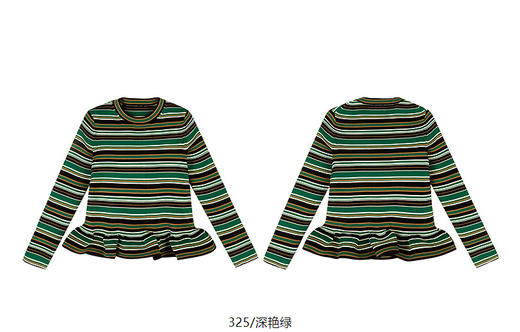 jnby   25年春款  长袖套头针织衫  1P2310470 商品图12