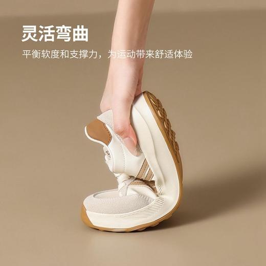 ZHR则则厚底增高阿甘鞋女春季新款超软耐磨轻便透气运动休闲鞋女 商品图2