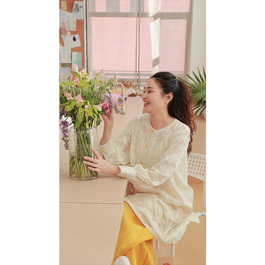 【抖音专属】新中式衬衣（25710029-日出设计师） 商品图1