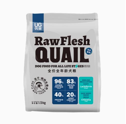 UG优基鹌鹑冻干狗粮 商品图1