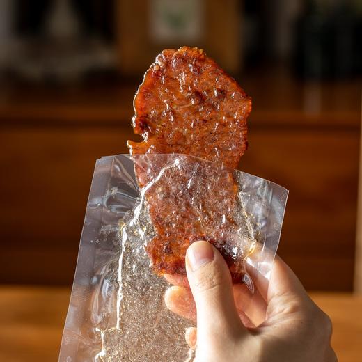 潮汕原切牛肉脯/猪肉脯|原片厚切，口口回香，嚼劲十足！ 商品图2