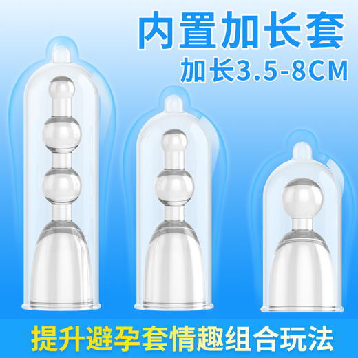 取悦内置加长套三合一加长加粗3只装【药房直供】 商品图6