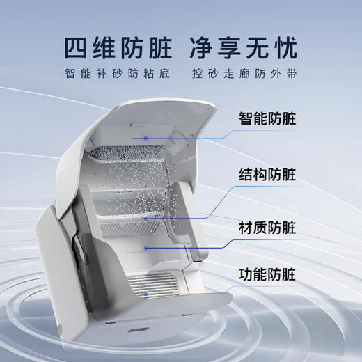 3I全自动智能猫砂盆封装净味猫砂舱密封除臭电动猫厕所防脏不夹猫 商品图4