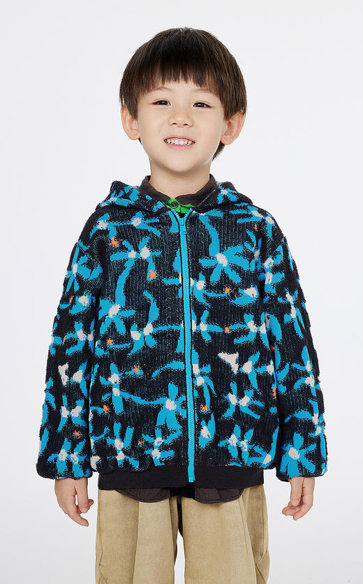 jnby  25年春款  短款开襟毛衫 1P2312920 商品图6