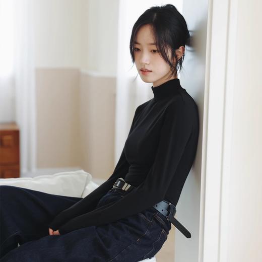 热卖中！！春节不打烊！【纯棉亲肤超百搭，打底YYDS】2025春秋保暖内衣女士纯棉秋衣秋裤中领打底衫修身棉毛衫薄款打底单件上衣。ry 商品图8