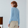 谜底针织开衫长袖女2025春新品文艺风百搭亲肤短款毛衫251MZ0311 商品缩略图2