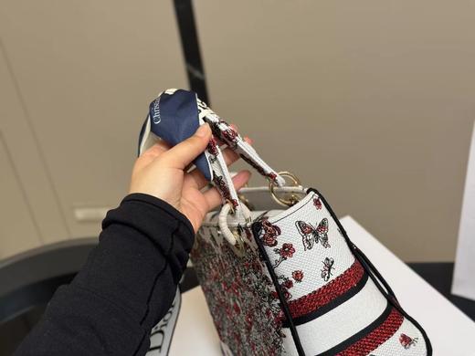 D012133现代休闲且优雅刺绣宽肩带刺绣戴妃包 商品图7