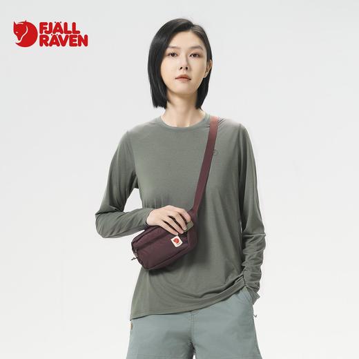 北极狐 女士户外休闲长袖T恤 2025春夏运动轻量快干上衣14600161 商品图0