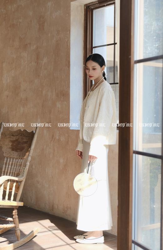 【门店同款】ENJOY春季“绮梦繁花”U领连衣裙 161095434 商品图0