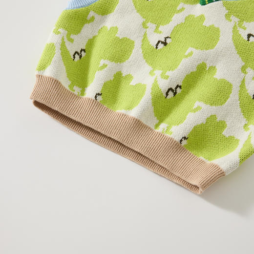 Cucutas男幼童背心CY25SPW504绿白色调（90#-120#） 商品图13