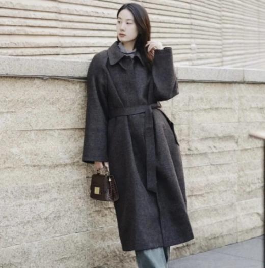 特价福利  不退换  重磅！英国进口MOON粗纺羊毛大衣  长款/短款 商品图2