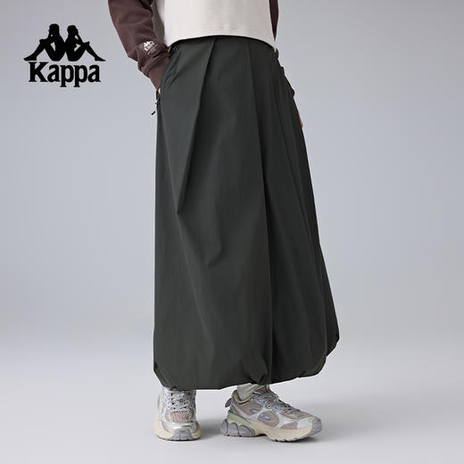 Kappa卡帕背靠背2025新款运动半身裙女款户外防泼水长裙弹力裙子KPDJAQQ82 商品图1