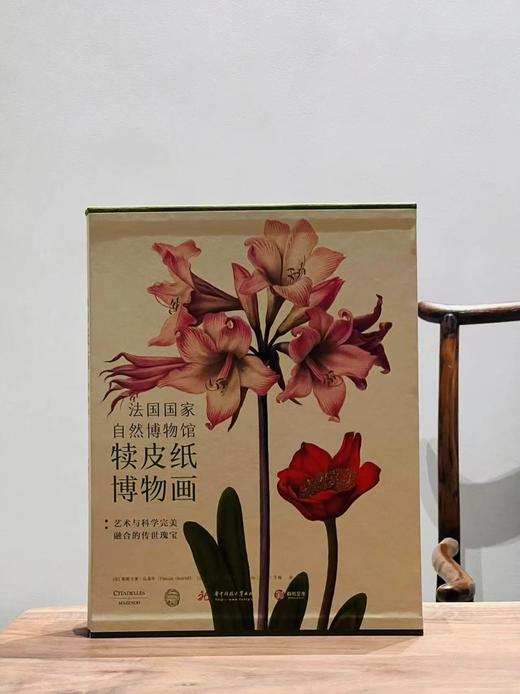 《法国国家自然博物馆犊皮纸博物画：艺术与科学的传世瑰宝》，作者:[法] 帕斯卡莱·厄泰尔/米歇尔·勒努瓦，译者:金小燕，14斤重、633页，大8开，布面精装带函套，华中科技大学出版社2020年1月一版 商品图1