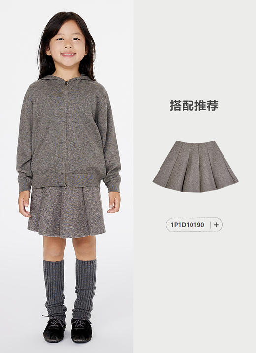 jnby   25年春款  短款开襟针织衫  1P2312700 商品图5