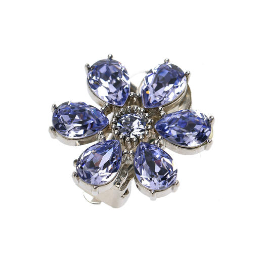 5045553870286 博柏利BURBERRY 女士高级感轻奢不对称耳坠耳环（宝石镜头下拍图有色差,实物为浅紫色） 商品图1