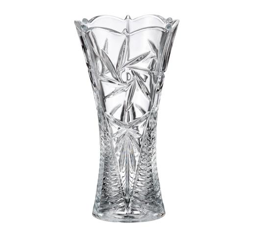 捷克进口BOHEMIA水晶玻璃简约花瓶欧式客厅插花花器北欧摆件花瓶风车花瓶30cm 商品图5