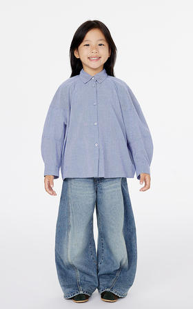 jnby   25年春款  长袖衬衣  1P2210370