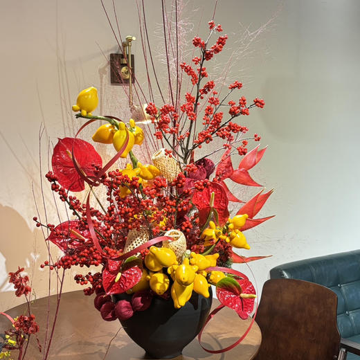 《福运绵绵》新年宵花高  95*宽  50（cm） 商品图0