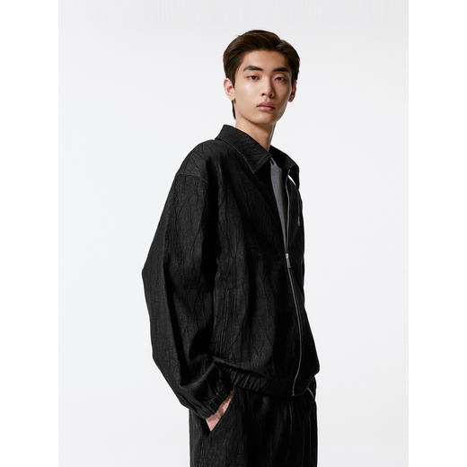 GXG男装  纹理感牛仔夹克男外套 24年秋热卖G24XE83002 商品图3