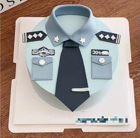 新款制服蛋糕