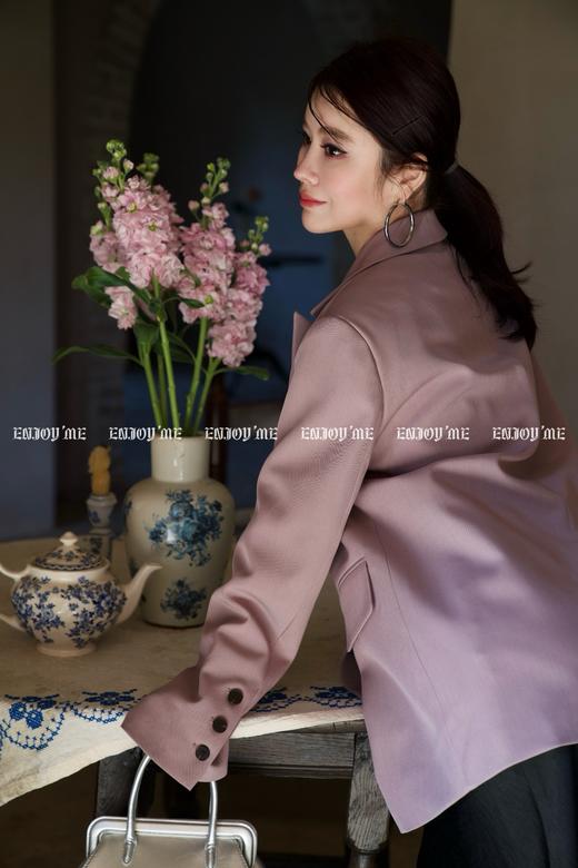 【门店同款】ENJOY春季“绮梦繁花”翻边袖西装 160705860 商品图9